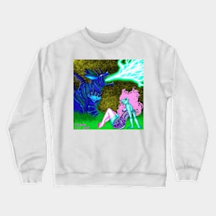 Dragon Girl Nouveau Crewneck Sweatshirt